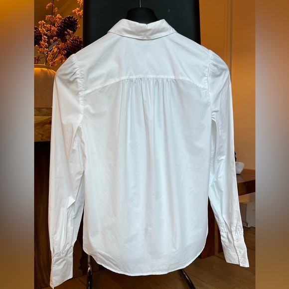 Joie white blouse with velvet string - Picture 3 of 3